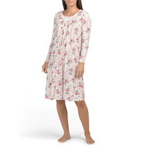SOPHIA Pink Forever Yours Floral Sleep Gown